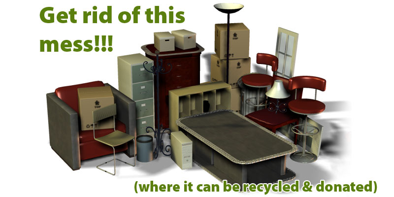 Recycle old on sale chairs